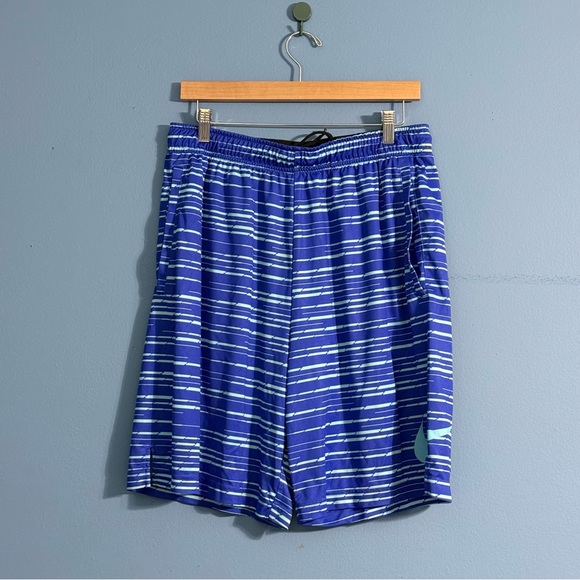 Nike Men's Dri-Fit Predator Blue Training Shorts XL - Picture 2 of 8